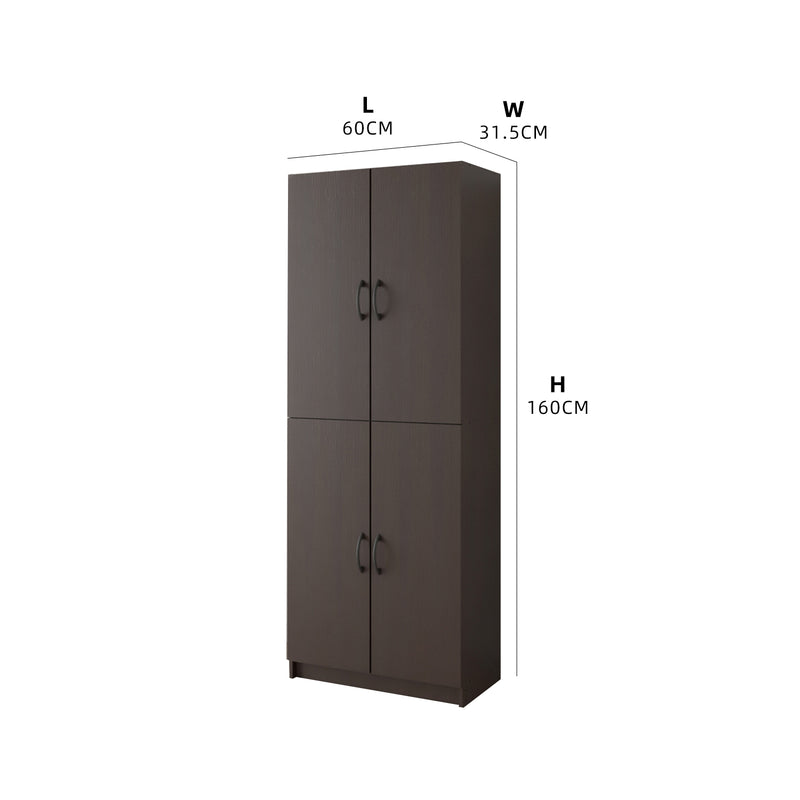 2FT H160cm Shoe Cabinet Modernist Design Shoe Rack / Rak Kasut-HMZ-FN-SR-3902
