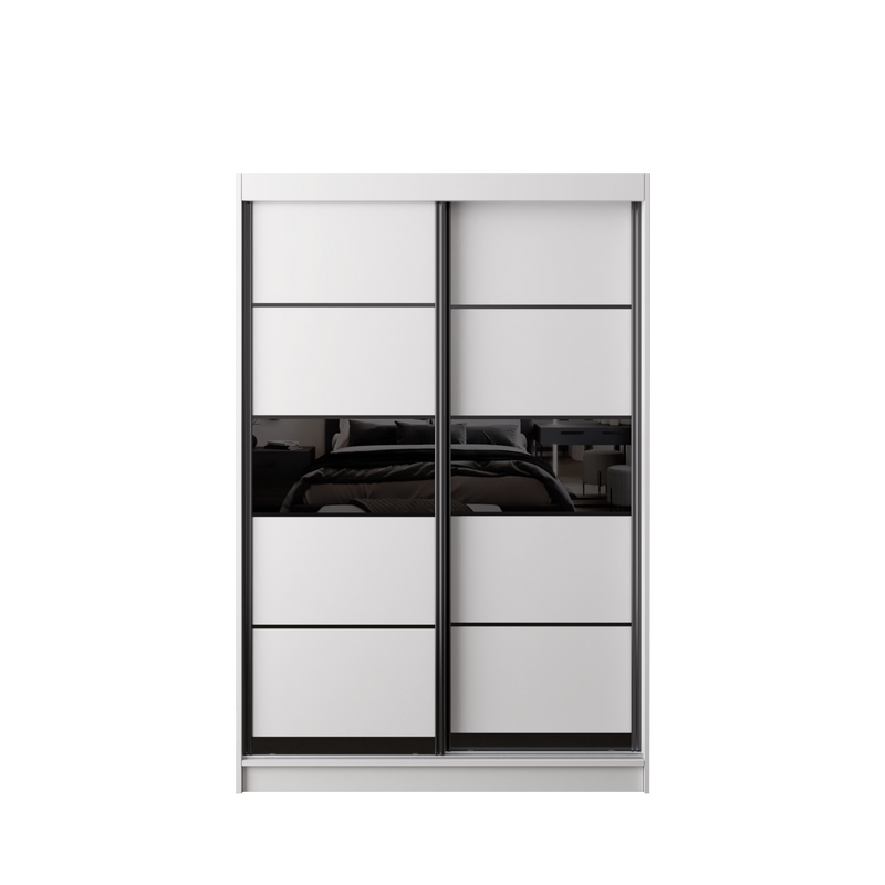 [FREE Shipping & FREE Installation] 4x6Ft Sliding Anti Jump Wardrobe Storage Cabinet