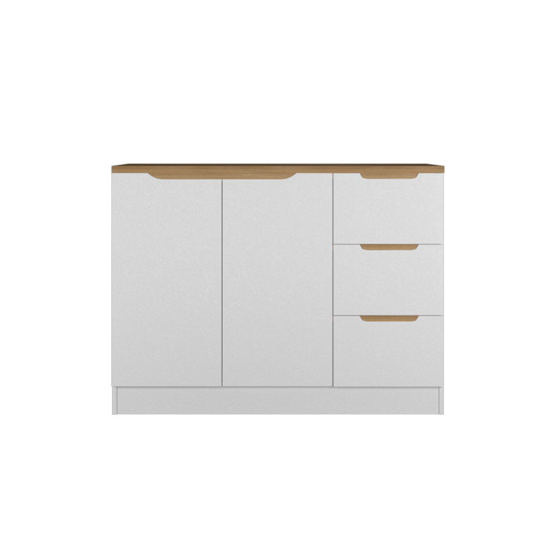 (EM) 4FT Situra Series Kitchen Cabinets Base Unit  / Kitchen Storage-HMZ-KBC-MFCS9012-WT