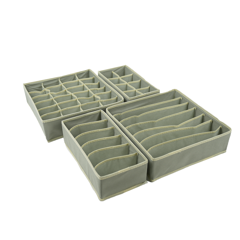 6 in 1 Multipurpose Storage Organizer Drawer Organizers Boxs / Small / Medium / Large / Waterproof-HMZ-FN-STR-6IN1-GY