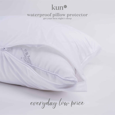 (EM) Kun High Quality Zipped Waterproof Pillow Protector-WPPP