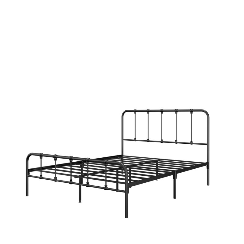 Queen Size Metal Bed Frame Powder Coated Metal - 3VED902F/0022/0025/0026/0027/0028