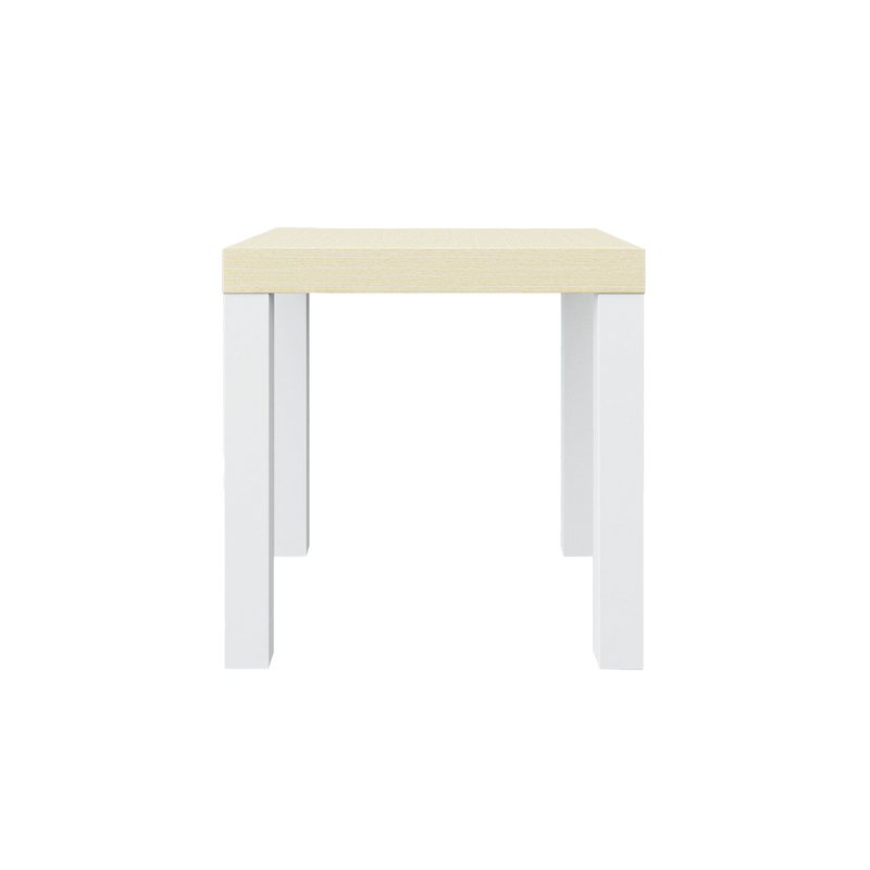 (EM) 1.3FT Side Table Wood White/Dark Brown/Natural Oak Meja Sisi (40x40x40cm) - 1909