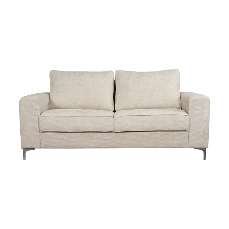 (FREE Shipping) 6FT Modern & Simple 3 Seater Chenille Fabric Sofa-SF-2156-3S-CR