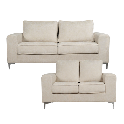 (FREE Shipping) 4.7/6FT 2+3 Seater Chenille Fabric Sofa Set-SF-2156-2S+3S-CR