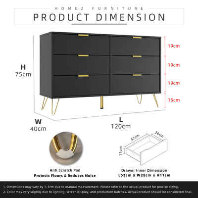 (EM) Nickel Series Display Cabinet Full Melamine with Anti Scratch - 7544-DGY-SBH