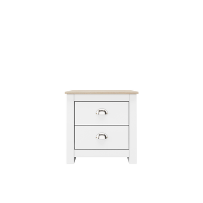 2FT Grayson Series Side Table Bedside Drawer Storage Living Bedroom Furniture Meja Sisi - ST-7919