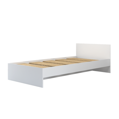 6.3FT Single Size Bed Frame / Headboard / Katil Single / White-HMZ-FN-BF-8002/8202/8022/8222