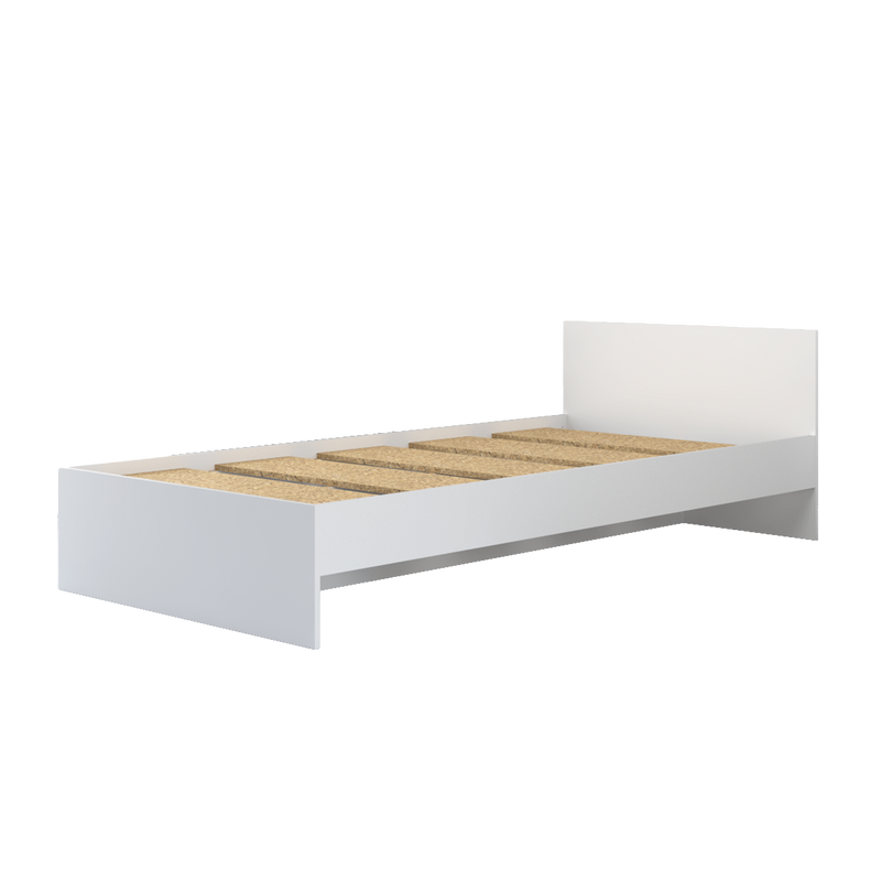 6.3FT Single Size Bed Frame / Headboard / Katil Single / White-HMZ-FN-BF-8002/8202/8022/8222