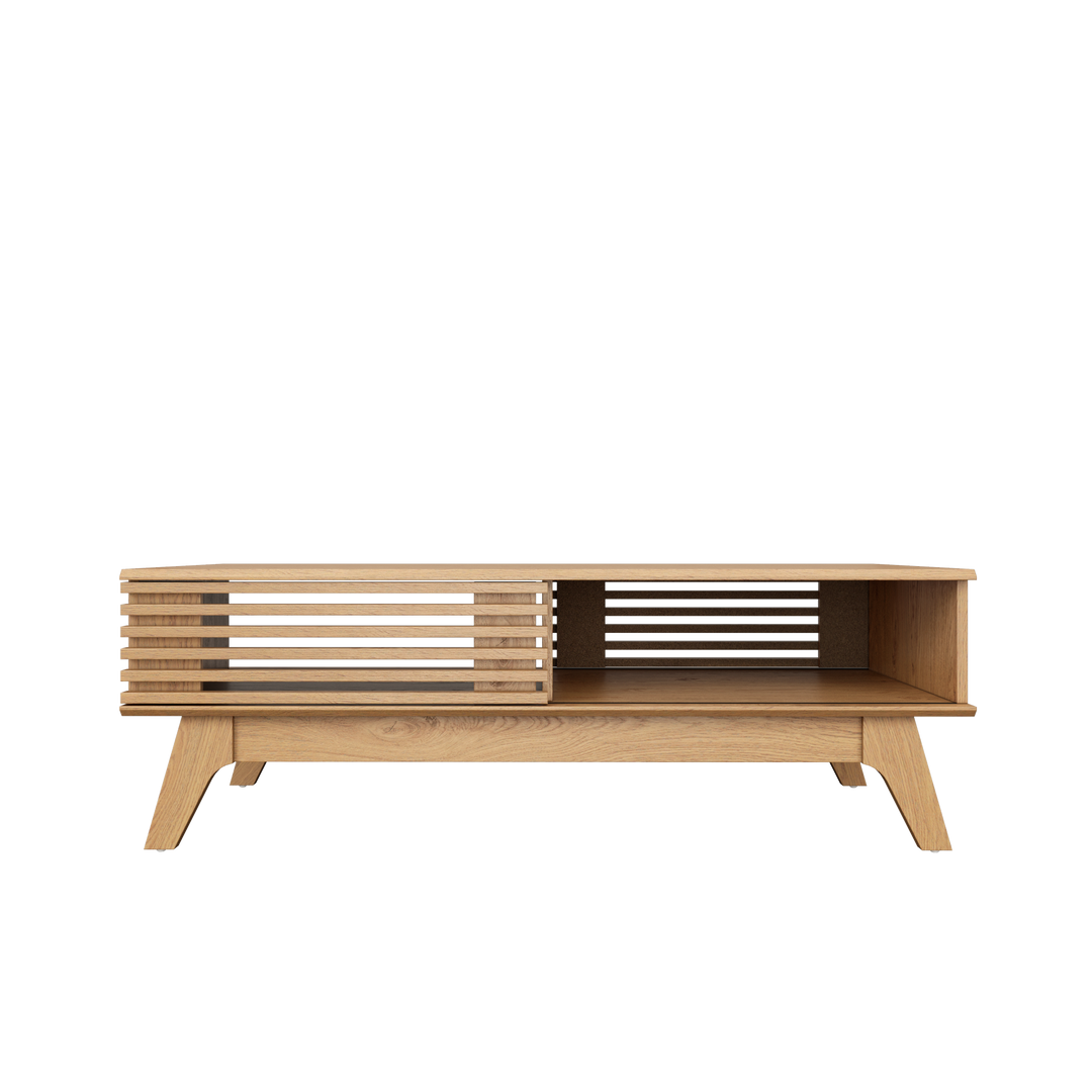 Aoki Series 4FT Coffee Table Storage Sliding Door Living Furniture