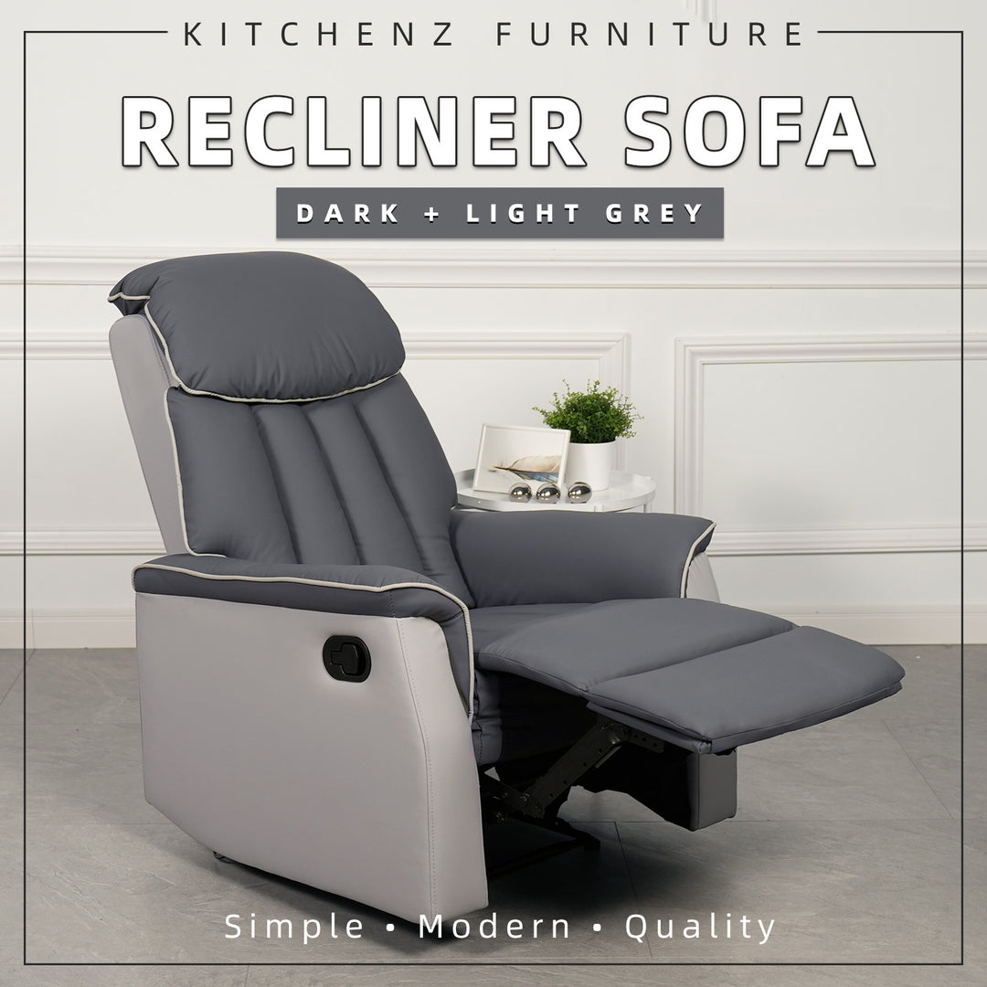 FREE Shipping) Seater Sofa Pet Friendly TPU Fabric Recliner Sofa