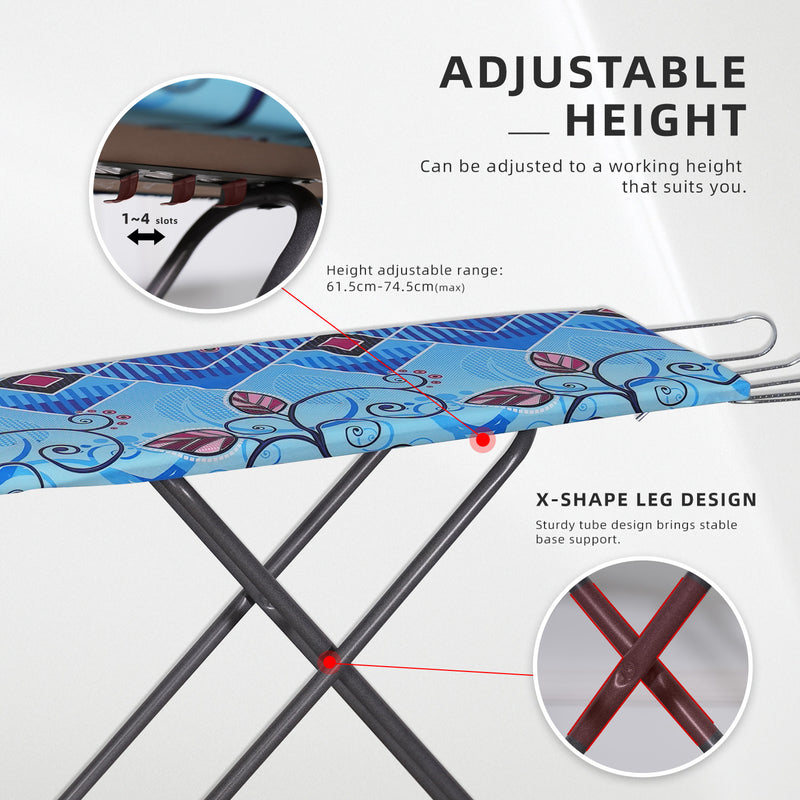 Stand-Up Ironing Board/Table Top Ironing Board for Steam & Dry Iron Use Random Colour - IB-FY801/FY802