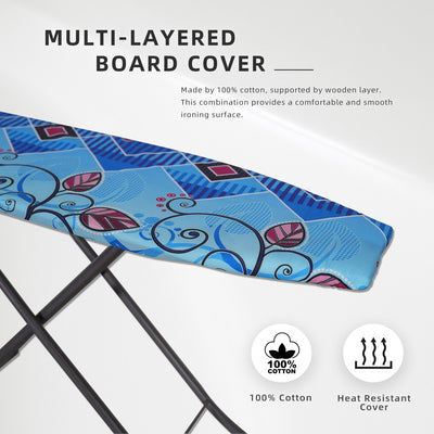 Stand-Up Ironing Board/Table Top Ironing Board for Steam & Dry Iron Use Random Colour - IB-FY801/FY802