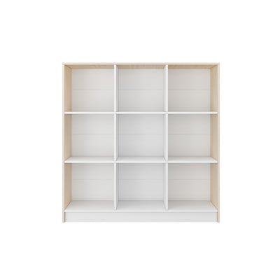 (EM) 9 Compartments Book Shelves Premium Wooden Book Cabinet / Bookcase Book Shelf-HMZ-FN-BS-1002