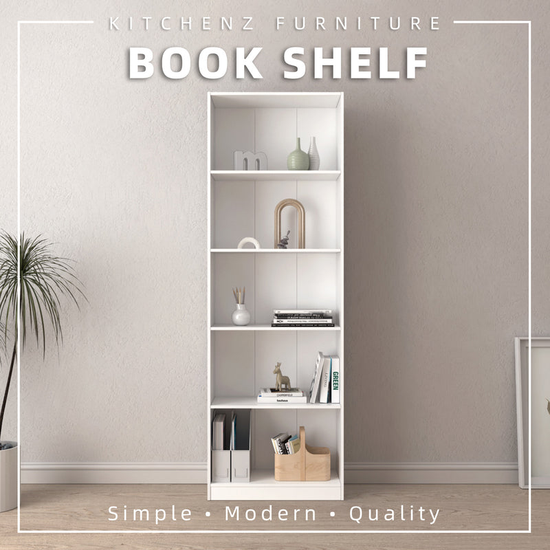 (EM) 2FT Open Storage Book Cabinet Bookshelf Bookcase Display Cabinet - HMZ-FN-BS-1092