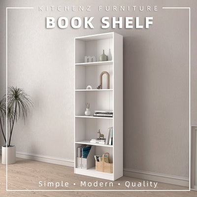 (EM) 2FT Open Storage Book Cabinet Bookshelf Bookcase Display Cabinet - HMZ-FN-BS-1092