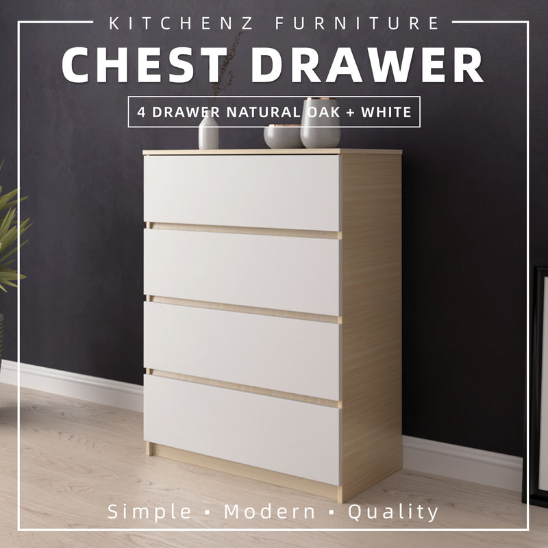 (EM) 3FT Chest Drawer with 4 Layers Drawer Storage-HMZ-FN-CD-7001