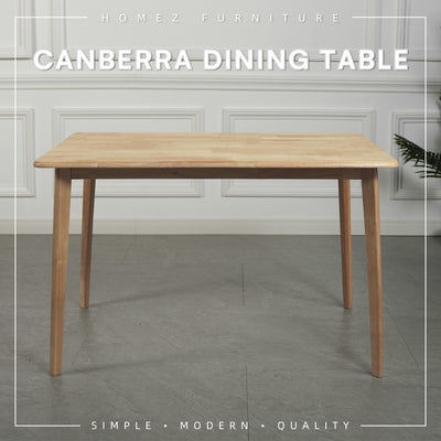 (FREE Shipping) 4FT/5FT Modern Dining Table / Solid Wood Dining Table - LALA/VENICA/NEO
