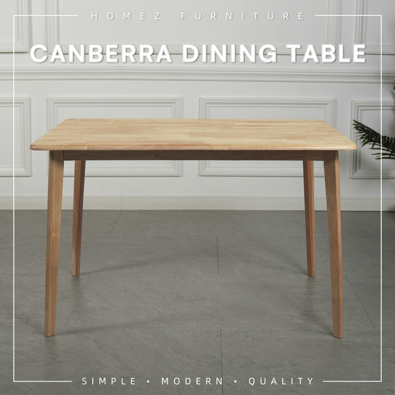 (FREE Shipping) 4FT/5FT Modern Dining Table / Solid Wood Dining Table - LALA/VENICA/NEO