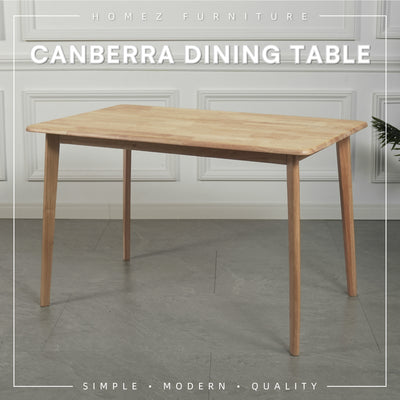 (FREE Shipping) 4FT/5FT Modern Dining Table / Solid Wood Dining Table - LALA/VENICA/NEO