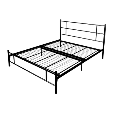 Queen Size Metal Bed Frame Powder Coated Metal - 3VED902F/0022/0025/0026/0027/0028