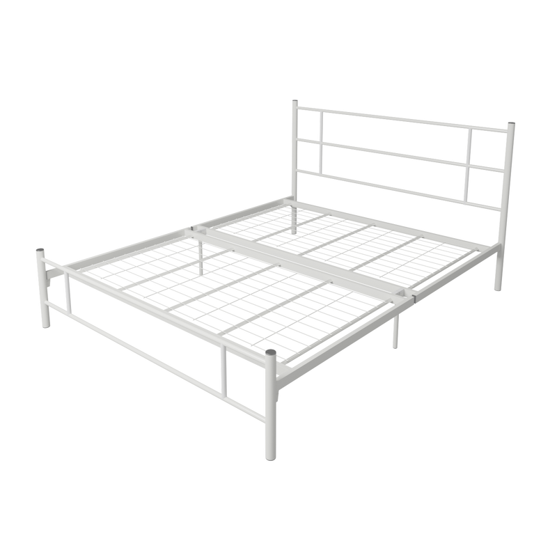 Queen Size Metal Bed Frame Powder Coated Metal - 3VED902F/0022/0025/0026/0027/0028