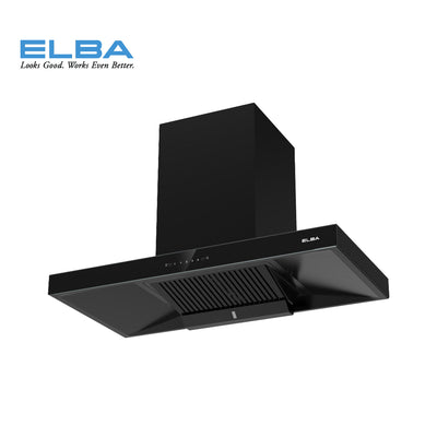 (FREE Shipping) Elba 2 Burners Combo Set with Hood 5Kw Safety Valve Built-in Stainless Steel Hob / Full Premium Stainless Steel - EBH-M8962-SS FREE Gift