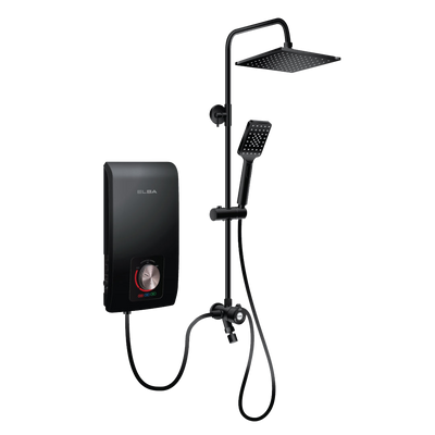 Elba TRENTO Series DC Pump Instant Water Heater with Rainshower - EWHR-R4538DC(MB)