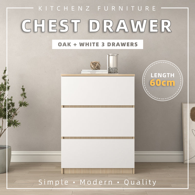 3FT Chest Drawer with 3 Layers Drawer Storage-HMZ-FN-CD-7000/7010