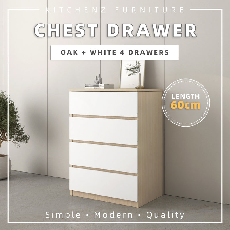 (EM) 3FT Chest Drawer with 4 Layers Drawer Storage-HMZ-FN-CD-7001/7011