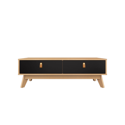 (EM) 3.6FT Xavier Series Coffee Table with 2 Drawers-HMZ-FN-CT-X1100-BK