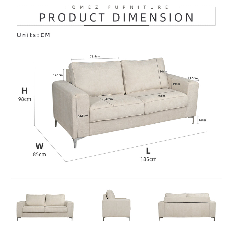 (FREE Shipping) [Premium 10-in-1 Furniture Bundle] Organic Modern Living Room to Minimalist Elegance Bedroom