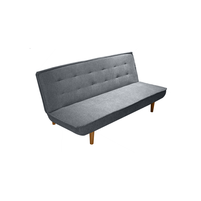 (EM) 3 Seater Sofa Bed With Rubber Wood Leg - ZLB048-LG-SBH