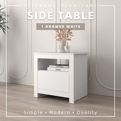 (EM) 1.6FT Side Table with 1 Layer Drawer Storage - HMZ-FN-ST-1904