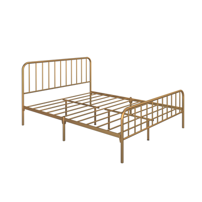 Queen Size Metal Bed Frame Powder Coated Metal - 3VED902F/0022/0025/0026/0027/0028