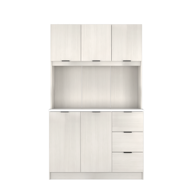(EM) 4FT Wesley Series Kitchen Cabinets / Kitchen Storage / Kitchen Tall Unit-HMZ-KBC-W2012-WW
