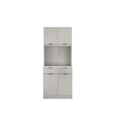 (EM)2.6FT Wesley Series Kitchen Cabinets / Kitchen Storage / Kitchen Tall Unit-HMZ-KBC-W2080-WW