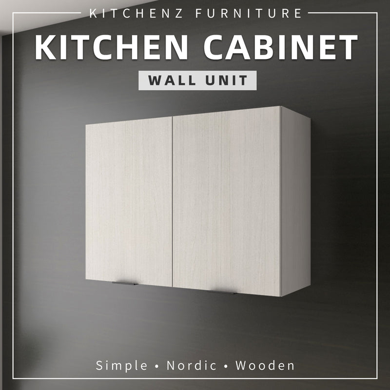(EM) KitchenZ 2.6FT Wesley Series Kitchen Cabinets / Kitchen Storage / Kitchen Wall Unit-HMZ-KWC-W6008-WW