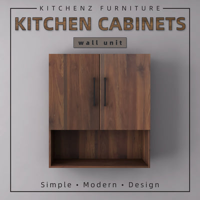 (EM) 2.6FT Ventura Series Kitchen Cabinets / Kitchen Storage / Kitchen Wall Unit-HMZ-KWC-MFC6009-WN