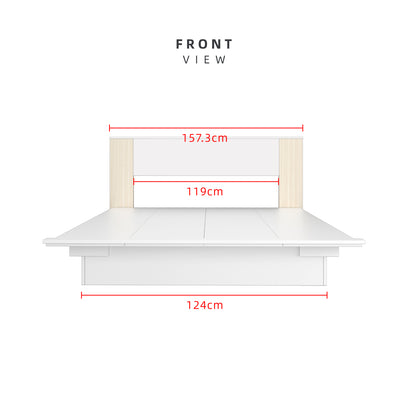 [FREE Shipping Combo] 6in1/4in1/3in1 Jordan Queen BedFrame Dreamease Queen Mattress 3 Door Wardrobe Side Table 2PCS Eco Pillow 5 Drawer Dressing Table 3 Layers Chest Drawer