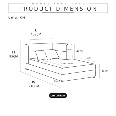 [FREE Shipping] LIBERTY Series Semi-Customizable Modular Sofa (Contact Us for Colour/Fabric Selection) - HMZ-FN-SF-LIBERTY