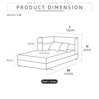 [FREE Shipping] LIBERTY Series Semi-Customizable Modular Sofa (Contact Us for Colour/Fabric Selection) - HMZ-FN-SF-LIBERTY