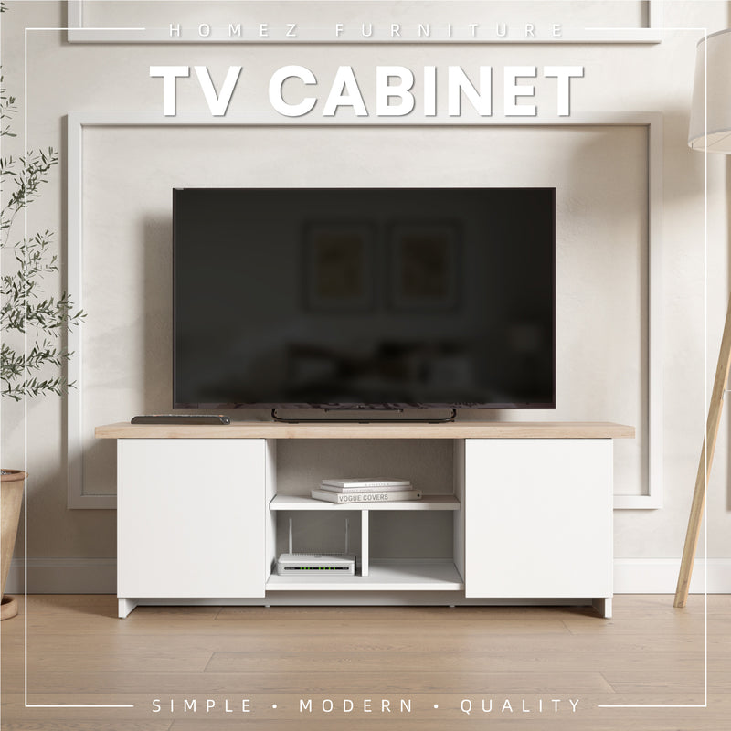 4FT Sandra Series Full Melamine TV Cabinet - M5804
