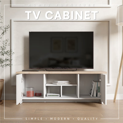 4FT Sandra Series Full Melamine TV Cabinet - M5804