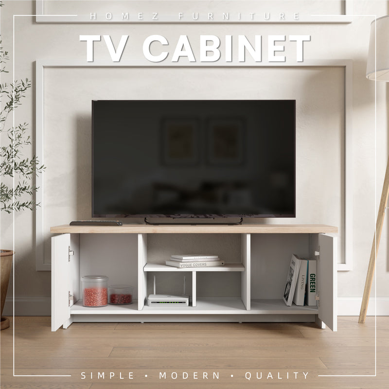 4FT Sandra Series Full Melamine TV Cabinet - M5804