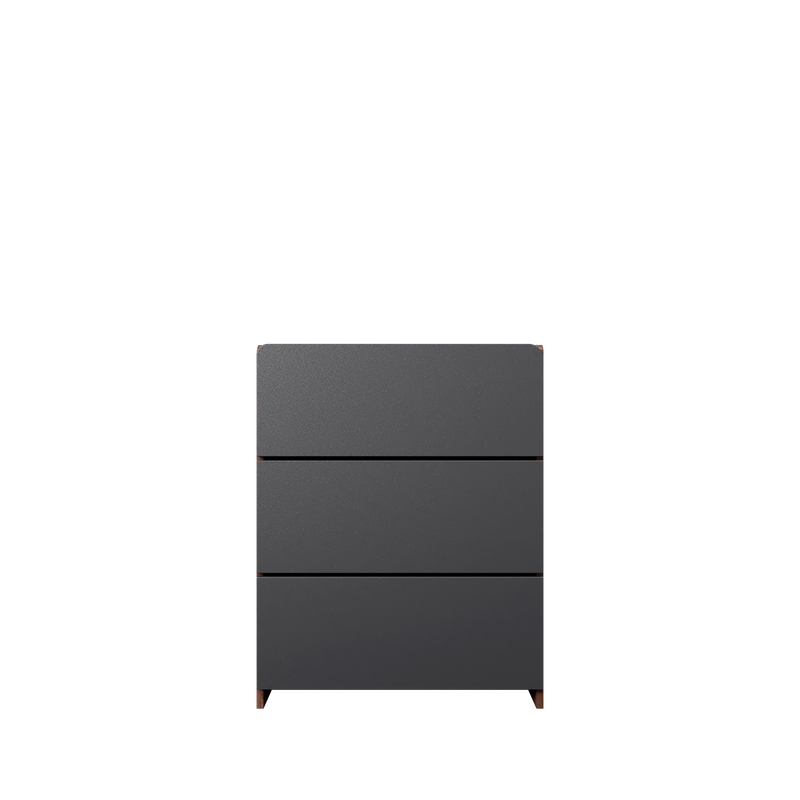Molten Series Full Melamine Chest Drawer - M7777-FW+GY