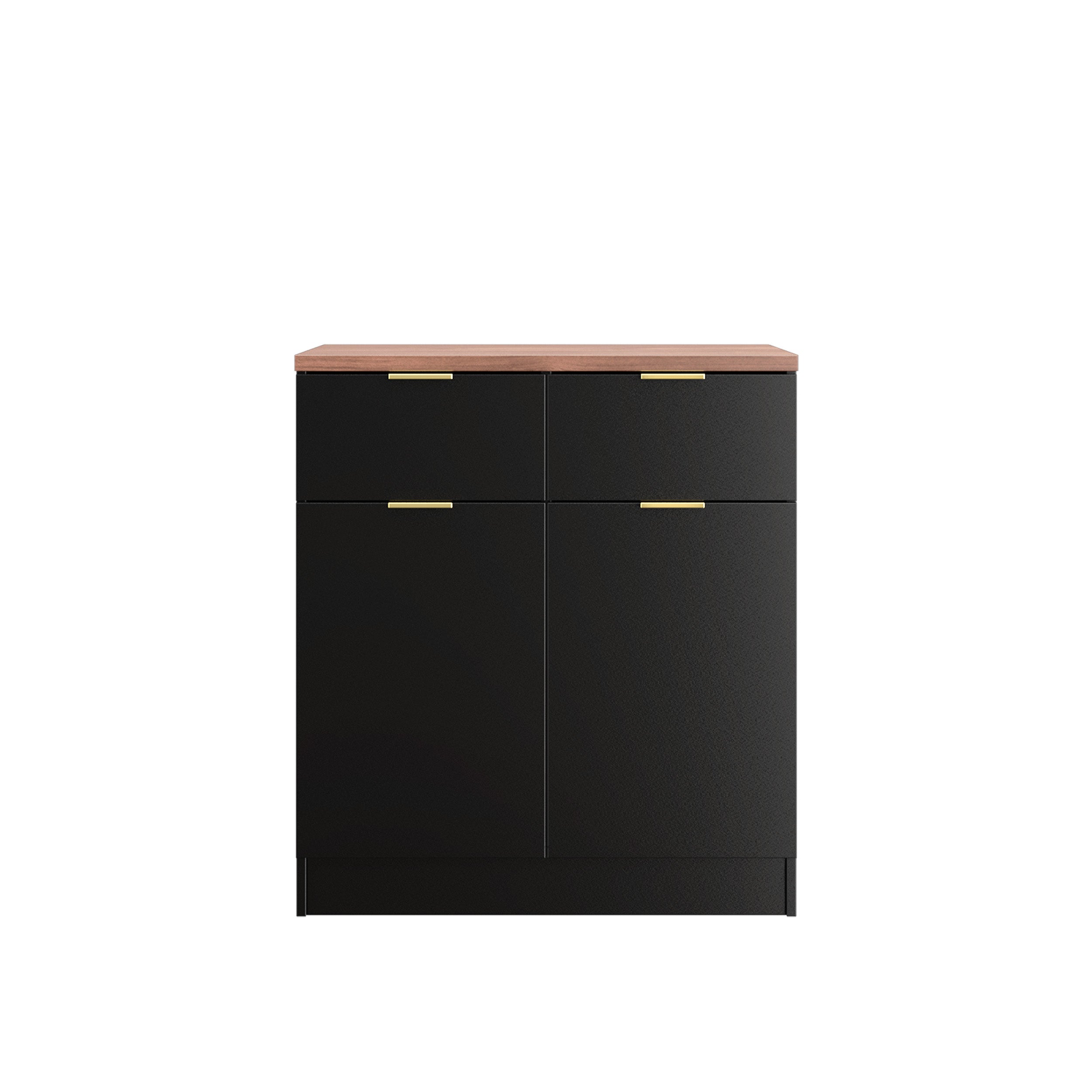 (FREE Shipping) 2.6FT Layra Series Full Melamine 2 Door Soft Close Kit ...