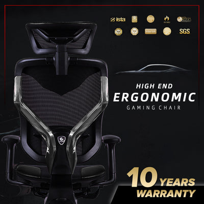 (FREE Shipping) GTChair VIDA V7X PU Leather with Y Frame Ergonomic Gaming Chair-GTC-GC-V7X