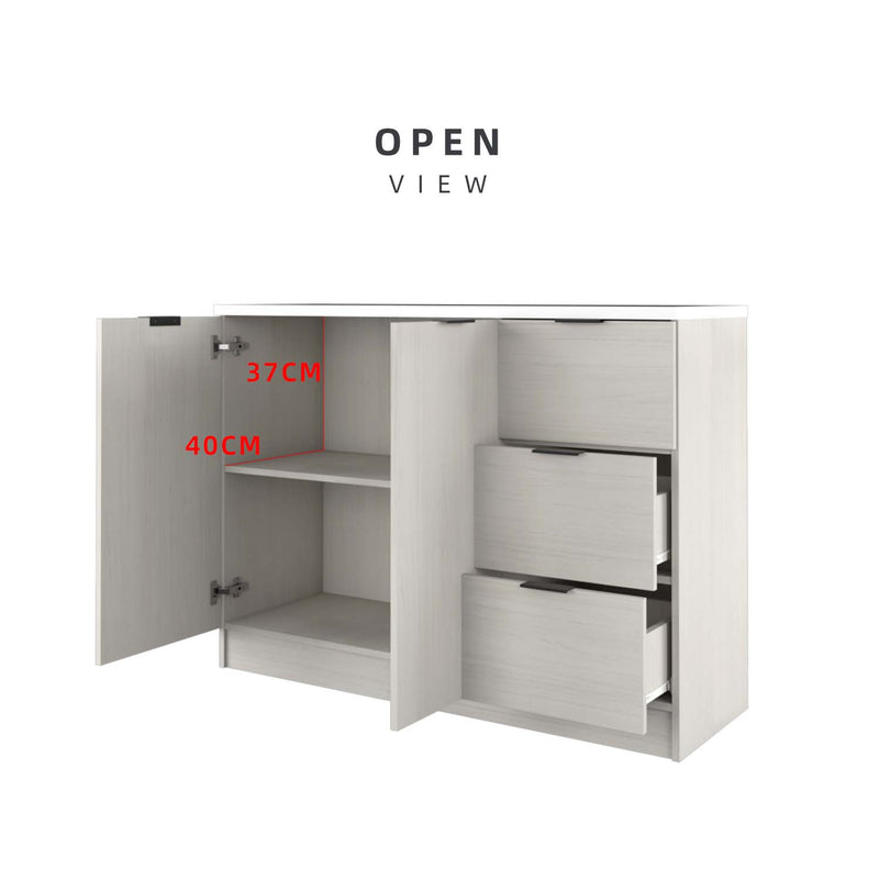 (EM) 4FT Wesley Series Kitchen Cabinets Base Unit / Kitchen Storage-HMZ-KBC-W9012-WW