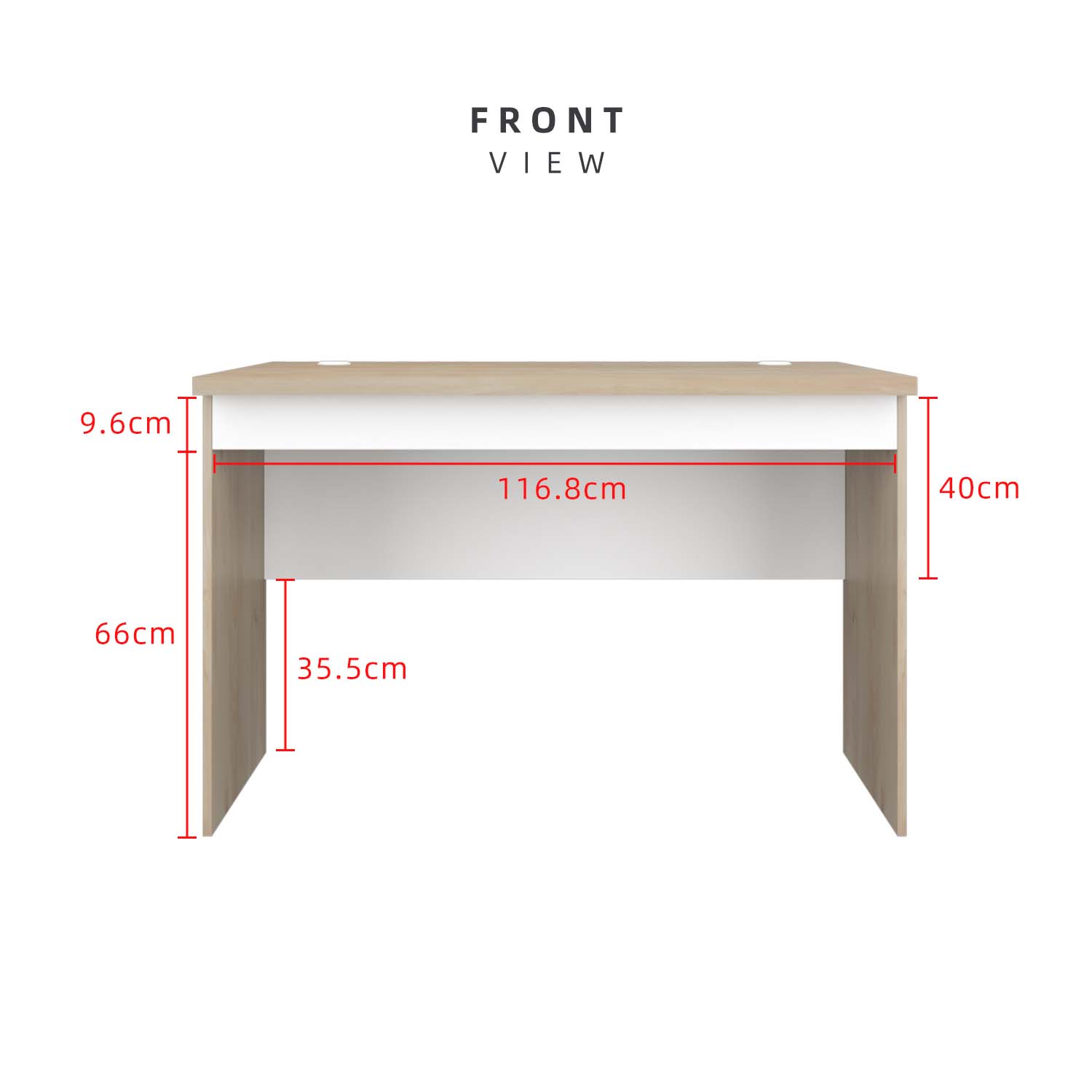 (FREE Shipping) AMINA series 3.9FT/4.9FT/5.9FT Full Melamine Office Ta ...